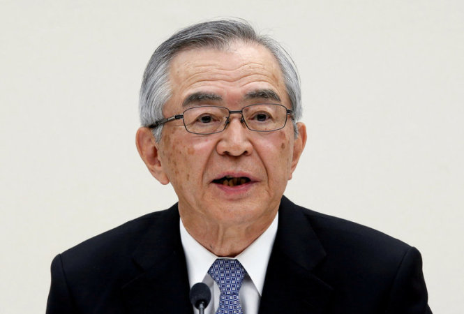 Ông Takashi Kawamura, chủ tịch tập đoàn Tepco của Nhật Bản - Ảnh: Reuters