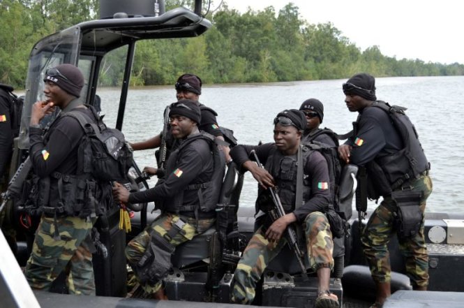 Lực lượng can thiệp nhanh của Cameroon là đơn vị phụ trách tuyến đầu trong cuộc chiến chống lại nhóm khủng bố Boko Haram - Ảnh: AFP