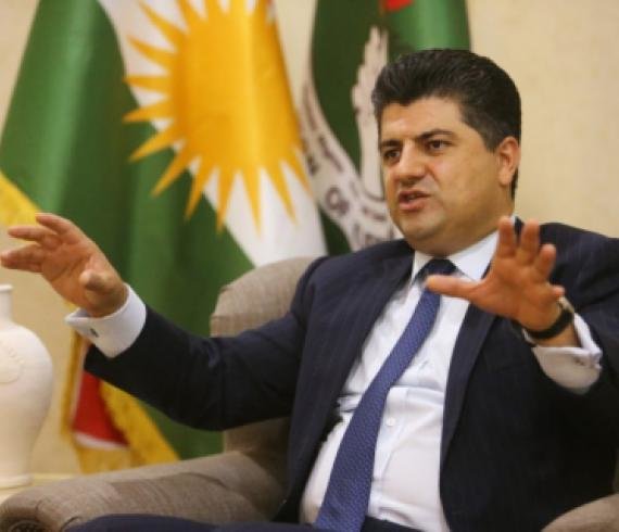 Ông Lahur Talabany, quan chức cấp cao chống khủng bố của lực lượng người Kurd Iraq - Ảnh: Reuters