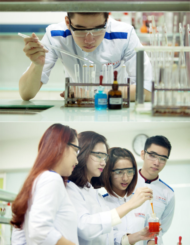 Ngoài ngành Điều dưỡng, ĐH Duy Tân còn đào tạo bác sĩ đa khoa và dược sĩ đại học.