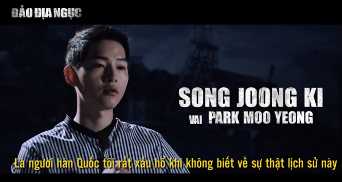 Song Joong Ki chia sẻ về bộ phim và vai diễn thủ lĩnh Park Moo-young  của anh trong Đảo địa ngục