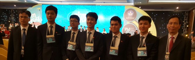 Đoàn học sinh VN dự thi Olympic Vật lý quốc tế năm nay