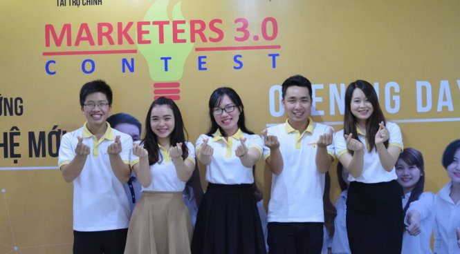 Sinh viên ngành Marketing Trường ĐH Hoa Sen luôn được khuyến khích tham gia các cuộc thi về chuyên ngành.