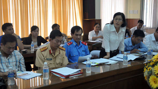 Bà Phạm Thị Mai Tiên cho rằng cử tri lo ngại tình trạng mất  an toàn giao thông trên tuyến tránh