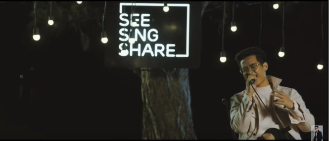 Hà Anh Tuấn trong tập 10 của See Sing Share với ca khúc Anh ấy cô ấy - Ảnh: Viet Vision