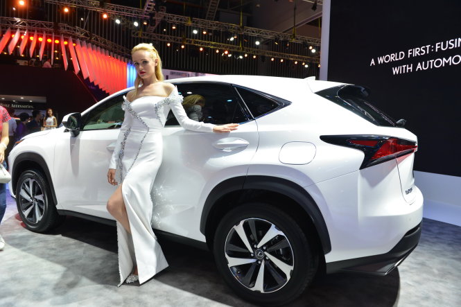 Lexus giới thiệu nhiều mẫu xe mới - Ảnh: DUYÊN PHAN