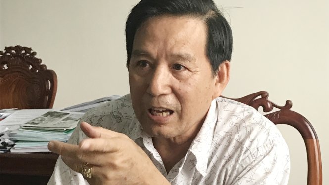 Ông Nguyễn Thanh Hải, nguyên chánh văn phòng Ban Chỉ đạo Tây Nam bộ - Ảnh: CHÍ QUỐC