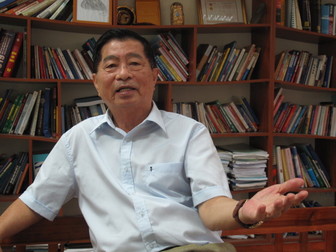 GS Dương Nghiệp Chí-Ảnh: Khương Xuân