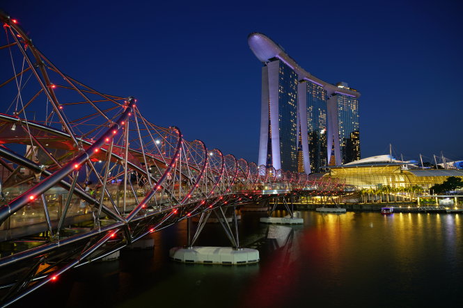 Vịnh Marina, Singapore - Ảnh: Ho Hon Yew