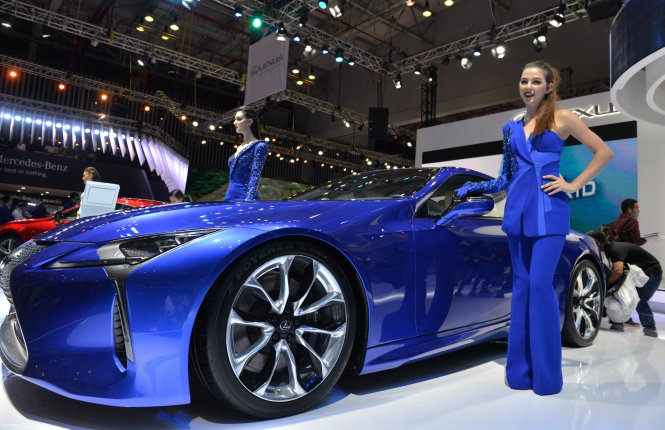 LC 500H cũng của Lexus sẽ ra mắt trên thị trường trong thời gian tới