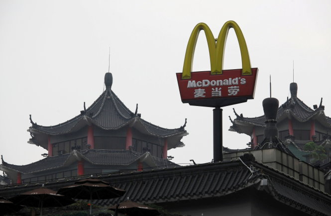 Các doanh nghiệp Mỹ cũng như phương tây luôn đòi hỏi Bắc Kinh thực sự mở cửa và đối xử công bằng với các doanh nghiệp nước ngoài. Trong ảnh là nhà hàng McDonald ở thành phố Thâm Quyến của Trung Quốc - Ảnh: REUTERS