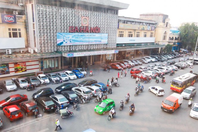 Chủ tịch Hội đồng thành viên Tổng công ty Đường sắt Việt Nam cho rằng di dời ga Hà Nội ra khỏi trung tâm là không khả thi - ẢNH: Nguyễn Khánh