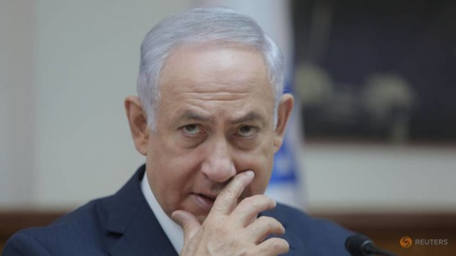 Thủ tướng Israel Benjamin Netanyahu lên án Iran vì xây dựng nhà máy tên lửa ở Syria - Ảnh: Reuters