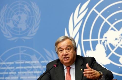 Tổng thư ký Liên Hiệp Quốc Antonio Guterres - Ảnh: REUTERS