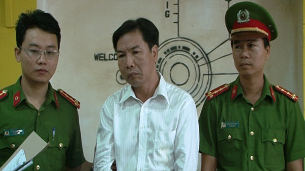 Cơ quan công an ra lệnh bắt đối với Lê Hữu Lam - Ảnh: PHÚ XUÂN