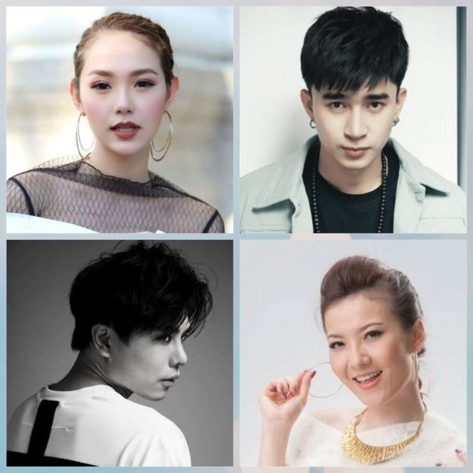 MTV Connection tháng 8 với Minh Hằng, Chi Dân, Trịnh Thăng Bình (nhân vật chính) và Yến Nhi... (trái qua, trên xuống) - Ảnh: MTV