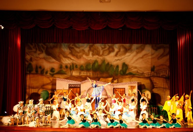 Vở ballet La Fille Mal Gardee - Nguồn: Website trường