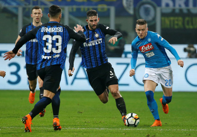 Điểm tin sáng 12-3: Inter ngăn Napoli đoạt lại ngôi đầu