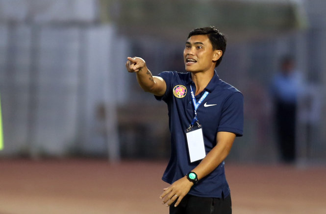 Tài Em cùng CLB Sài Gòn tìm trận thắng thứ hai ở V-League 2018- Ảnh: N.K.