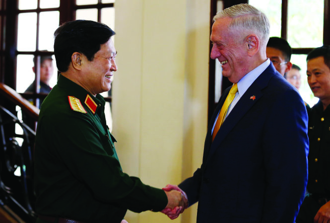 Ông Mattis công du châu Á: Đến rồi lại đi
