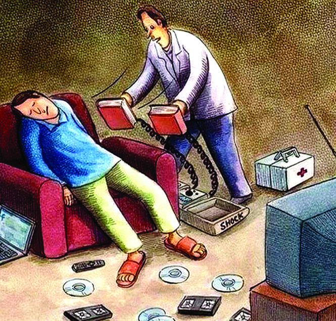 Bao lâu rồi ta chưa cầm tới sách?