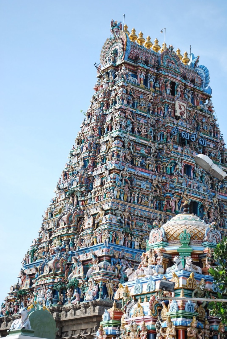 Đền Kapaleeswarar tại Chennai, Ấn Độ - Ảnh: coreybarksdale