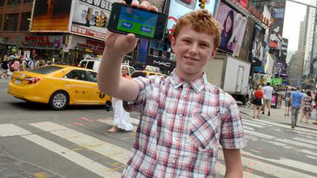 Doanh nhân công nghệ 15 tuổi Jordan Casey - Ảnh: Independent