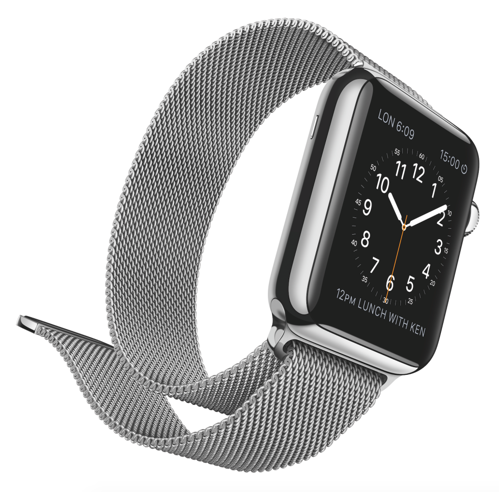 Apple Watch dây thép không rỉ - Ảnh: Apple