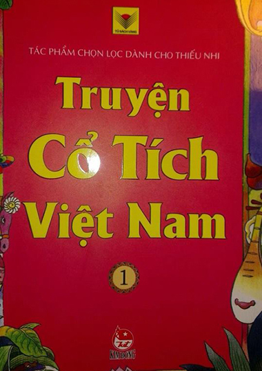 Cuốn sách “Truyện cổ tích Việt Nam” có câu chuyện cổ tích Thạch Sanh - Ảnh: Độc giả cung cấp