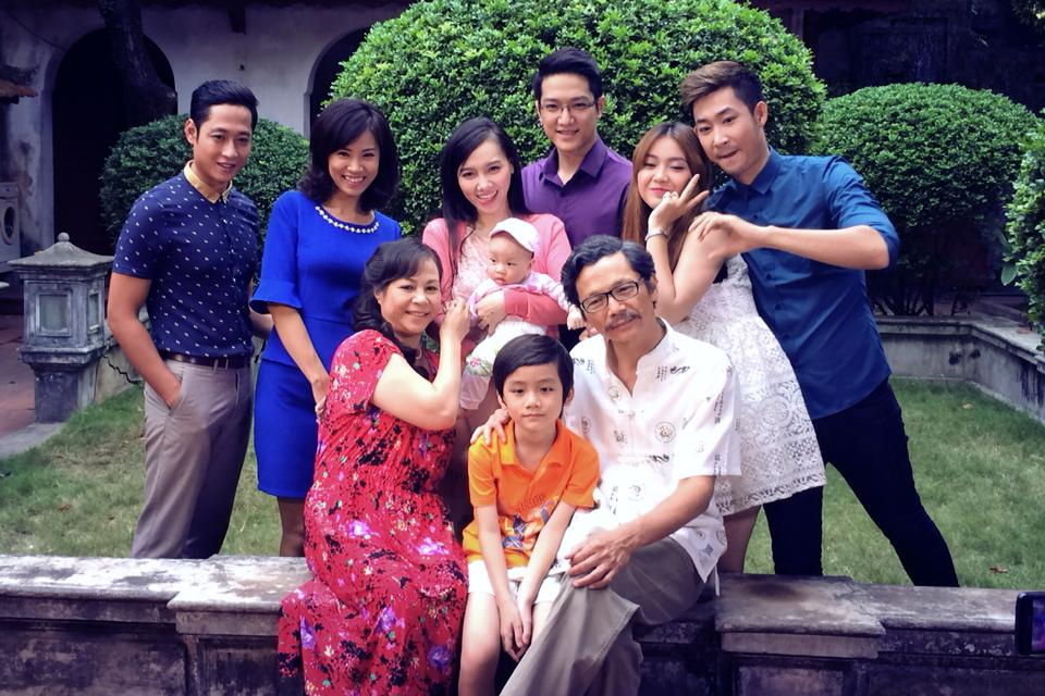 Câu chuyện gia  đình của ông Minh trong phim Hôn nhân trong ngõ hẹp đang tạo sự quan tâm khán giả ảnh: VTV