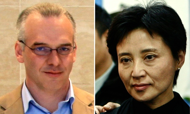 Bà Cốc Khai Lai và nạn nhân Neil Heywood - Ảnh: Reuters