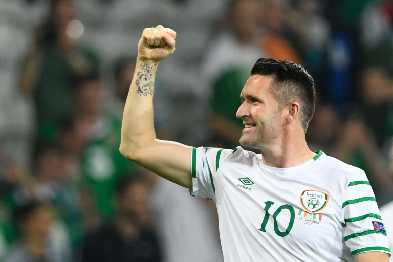 Robbie Keane sẽ kết thúc sự nghiệp thi đấu quốc tế sau trận gặp Oman. Ảnh: AP