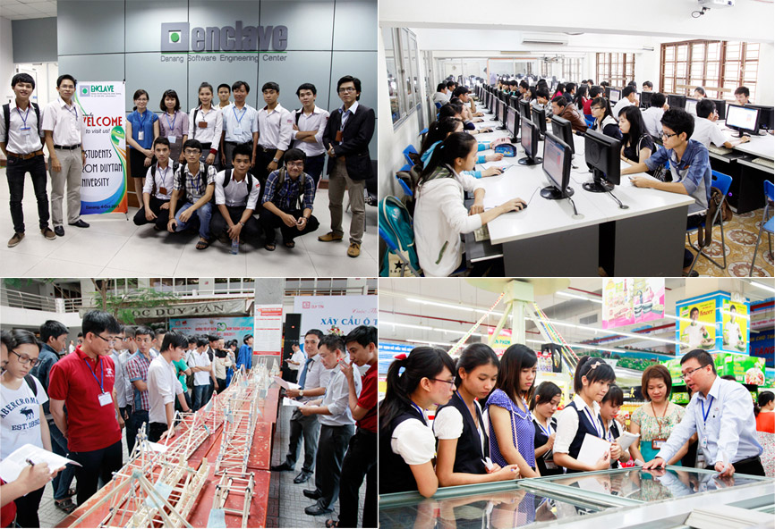 Môi trường học tập năng động và chất lượng đã thu hút đông đảo học viên, sinh viên theo học tại ĐH Duy Tân