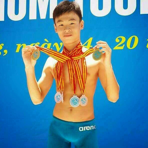 Nguyễn Minh Hiển thường gặt hái được nhiều huy chương ở các giải trẻ Ảnh: N.T.