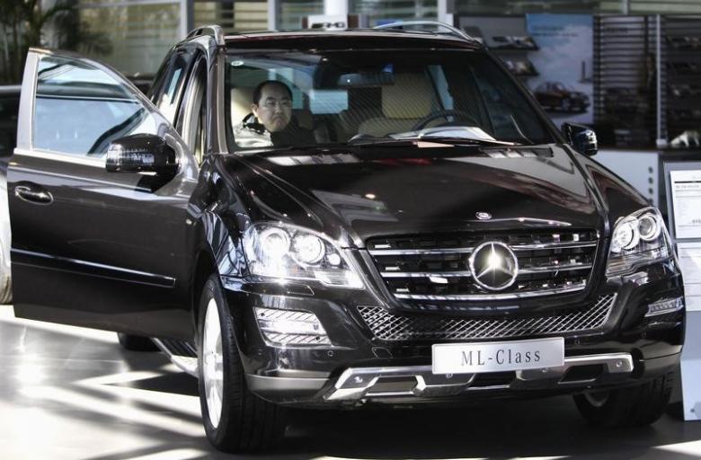 Chiếc Mercedes-Benz M-Class - Ảnh: Reuters