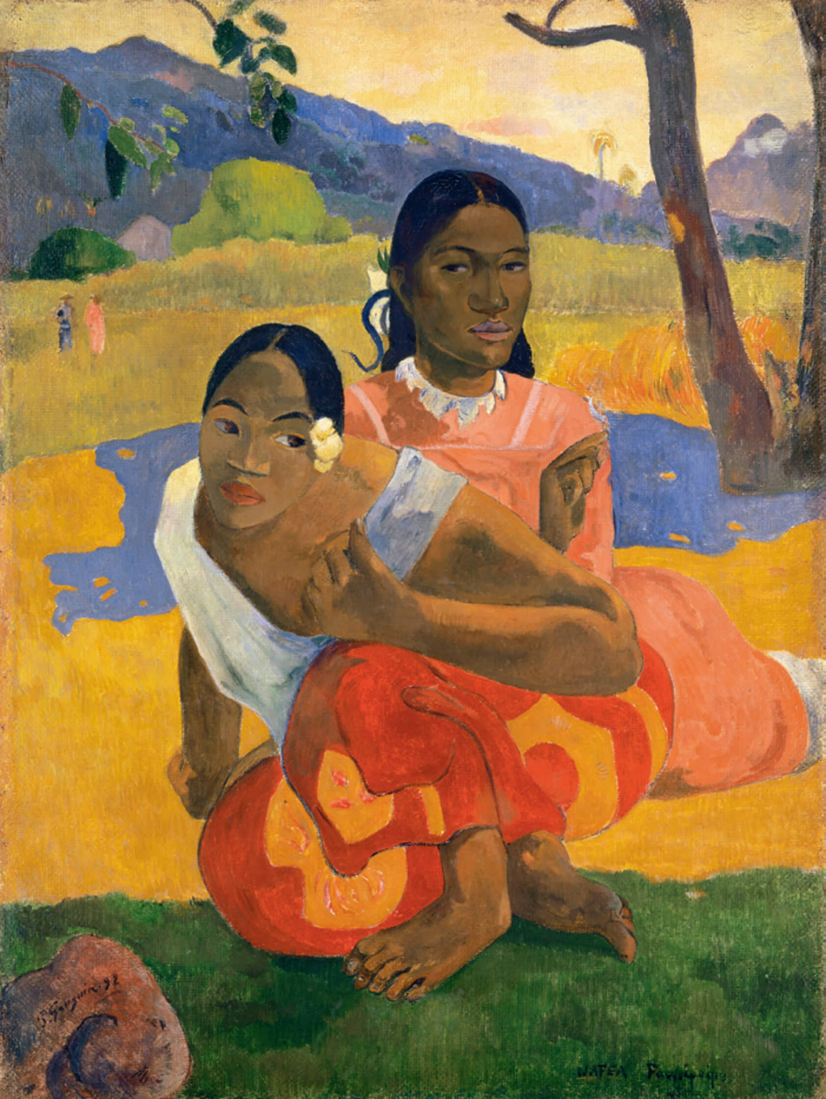 Bức Nafea Faa Ipoipo? (When Will You Marry?) của Paul Gauguin - Ảnh: newstalk.com