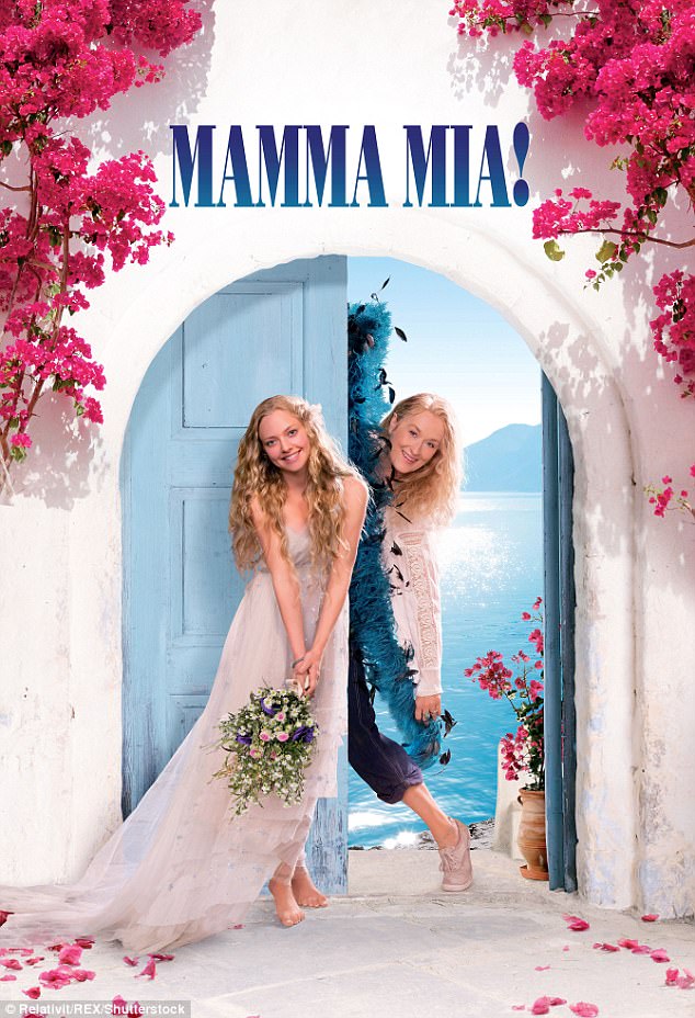 Amanda Seyfried và Meryl Streep trong Mamma Mia! năm 2008