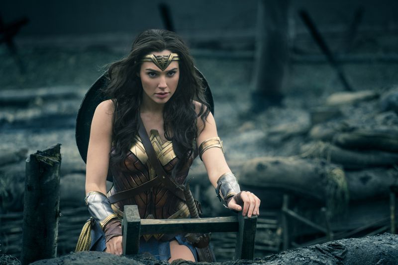Nữ diễn viên xinh đẹp Gal Gadot trong vai Wonder Woman - Ảnh: Warner Bros.