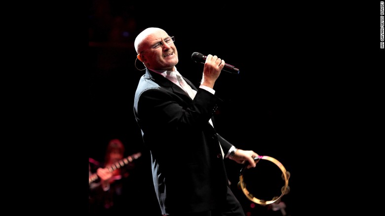 Nam ca sĩ Phil Collins - Ảnh: Getty Images