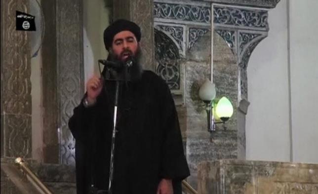 Thủ lĩnh IS Abu Bakr Al-Baghdadi - Ảnh: Reuters