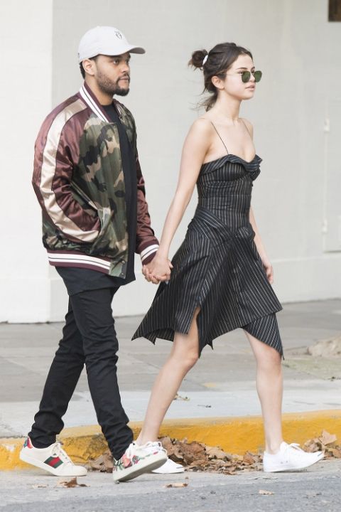 The Weeknd and Selena Gomez - Photo: Splash