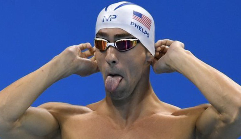 Phelps sẽ có cuộc đua thú vị với cá mập trắng. Ảnh: GETTY IMAGES