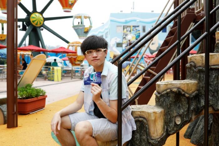 JoJo Wong, được sinh ra 6 tháng trước cuộc chuyển giao 1997 - Ảnh: Reuters
