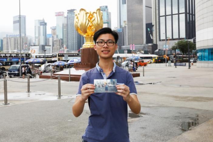 Kalok Leung, sinh ra 4 tháng sau khi Hong Kong được giao trả lại cho Trung Quốc năm 1997 - Ảnh: Reuters