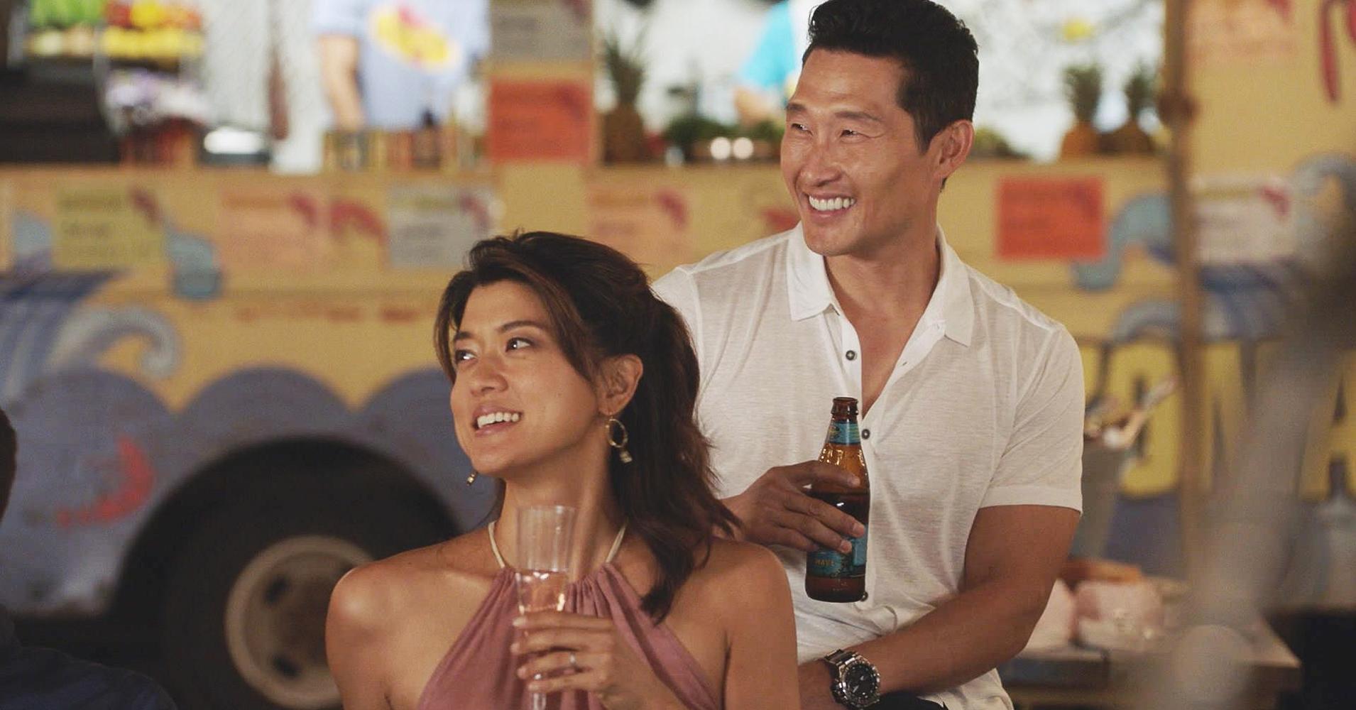 Grace Park và Daniel Dae Kim trong Hawaii Five-0 - Ảnh: Getty Images