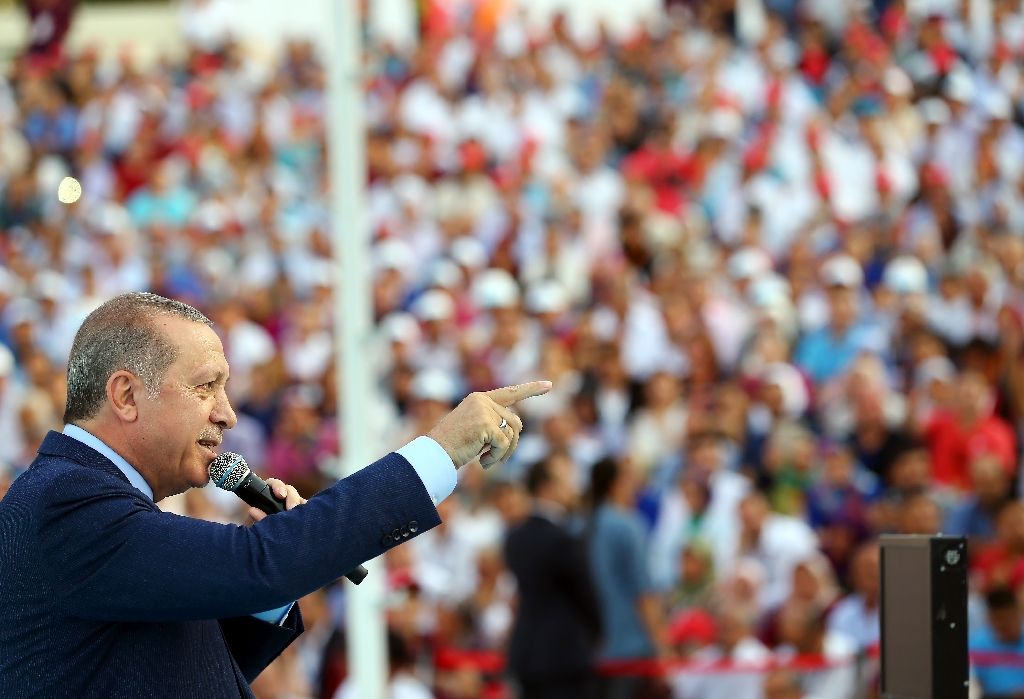 Tổng thống Thổ Nhĩ Kỳ Tayyip Erdogan - Ảnh: AFP