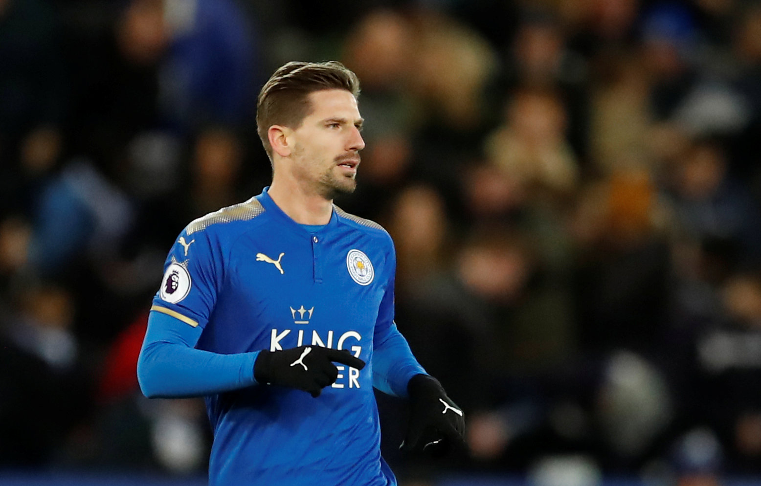 Adrien Silva đã có thể ra sân cùng Leicester. Ảnh: REUTERS