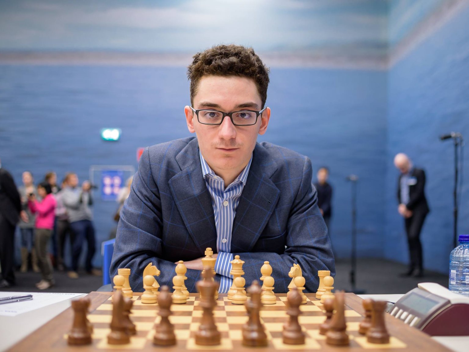 Fabiano Caruana được kỳ vọng sẽ nối bước huyền thoại Bobby Fischer. Ảnh: BUSINESS INSIDER