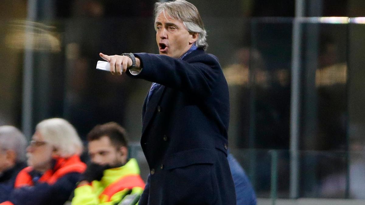 HLV Mancini sắp tiếp quản đội tuyển Ý. Ảnh: GETTY IMAGES