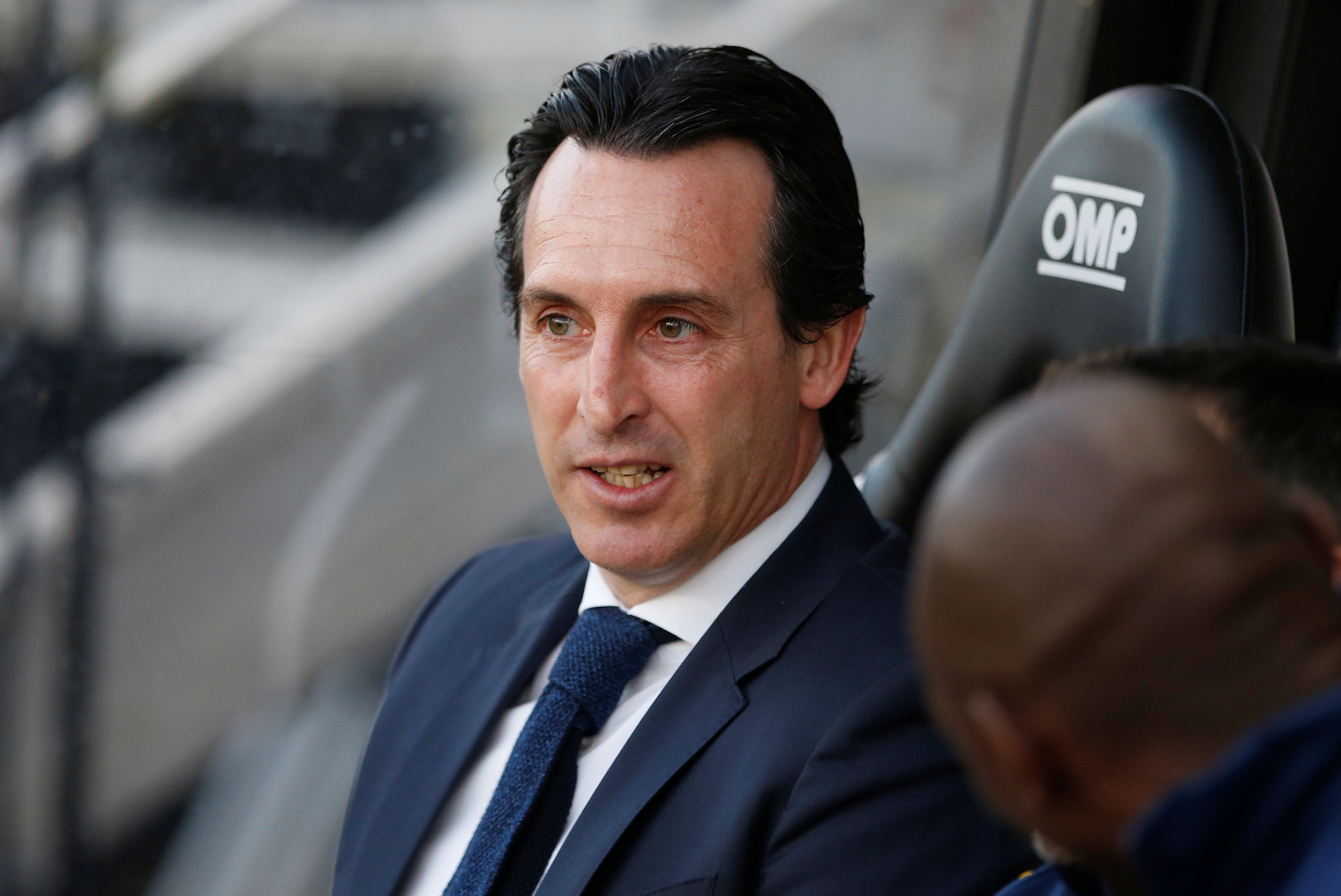 HLV Emery muốn rời PSG sớm. Ảnh: REUTERS